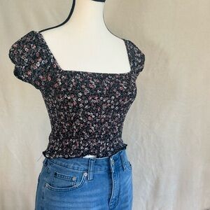 Floral Crop Top